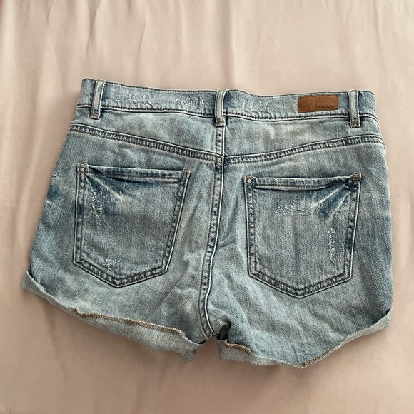 Garage high waisted jean shorts - Picture 2 of 4